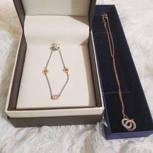 ❤Swarovski Necklace & Bracelet Set❤